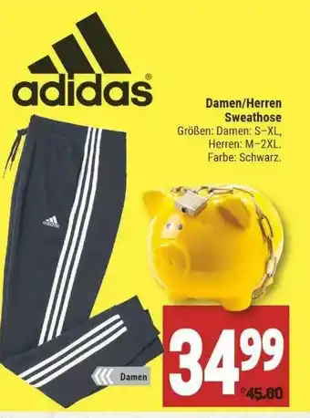 Marktkauf Adidas Damen Oder Herren Sweathose Angebot