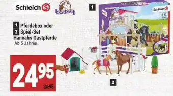 Marktkauf Schleich Pferdebox Oder Spiel-set Hannahs Gastpferde Angebot