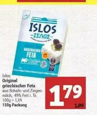 Marktkauf Islos Original Griechischer Feta Angebot