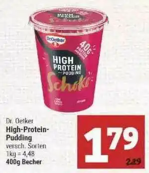 Marktkauf Dr Oetker High Protein Pudding Angebot