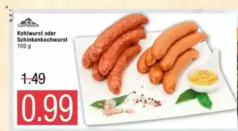 Marktkauf Gutfleisch Kohlwurst Oder Schinkenkochwurst Angebot