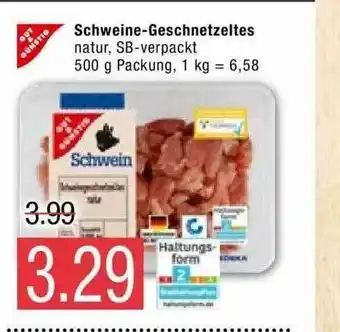 Marktkauf Gut & Günstig Schweine-geschnetzeltes Angebot