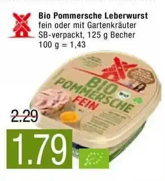 Marktkauf Rügenwalder Mühle Bio Pommersche Leberwurst Angebot