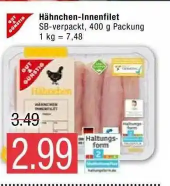 Marktkauf Gut & Günstig Hähnchen-innenfilet Angebot