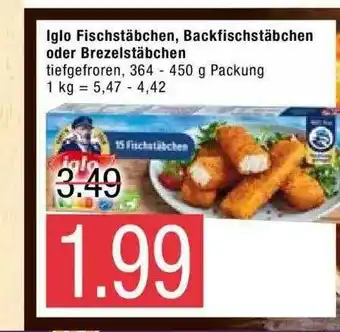 Marktkauf Iglo Fischstäbchen, Backfischstäbchen Oder Brezelstäbchen Angebot