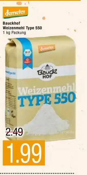 Marktkauf Demeter Bauckhof Weizenmehl Type 550 Angebot