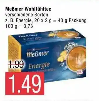 Marktkauf Meßmer Wohlfühltee Angebot