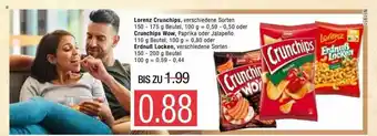 Marktkauf Lorenz Crunchips Oder Crunchips Wow Oder Erdnuß Locken Angebot