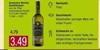 Marktkauf Deutsches Weintor Qualitätswein Angebot