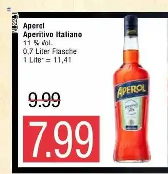 Marktkauf Aperol Aperitivo Italiano Angebot