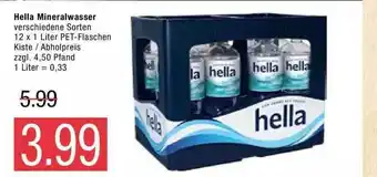 Marktkauf Hella Mineralwasser Angebot