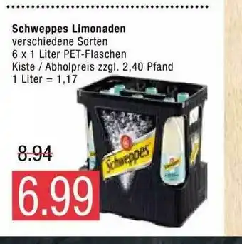 Marktkauf Schweppes Limonaden Angebot