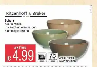 Marktkauf Schale Ritzenhoff & Breker Angebot