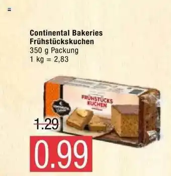 Marktkauf Continental Bakeries Frühsrückskuchen Angebot