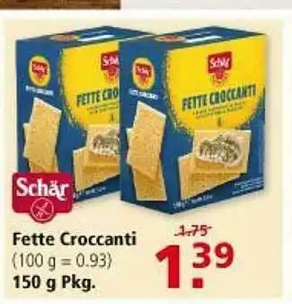 Multi Markt Schär Fette Croccanti Angebot