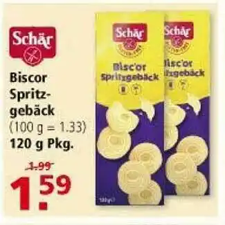 Multi Markt Schär Biscor Spritzgebäck Angebot