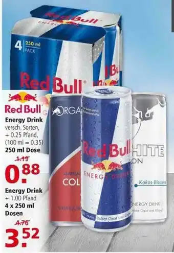 Multi Markt Red Bull Energy Drink Angebot