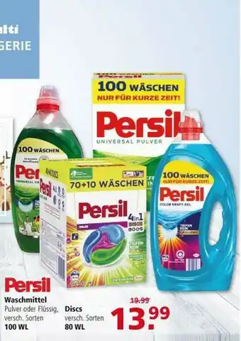 Multi Markt Persil Waschmittel Angebot