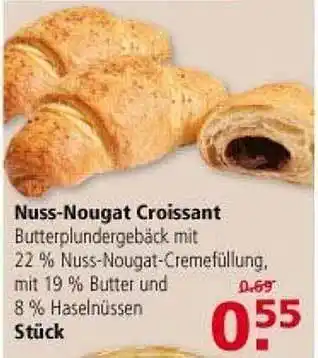 Multi Markt Nuss-nougat Croissant Angebot