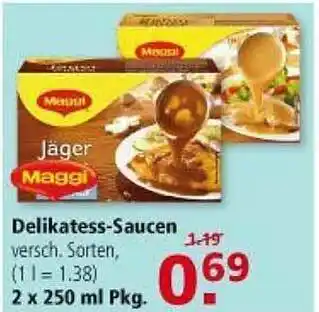 Multi Markt Delikatess-saucen Maggi Angebot