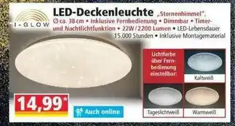 Norma Led-deckenleuchte Angebot