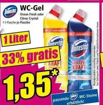 Norma Wc-gel Domestos Angebot