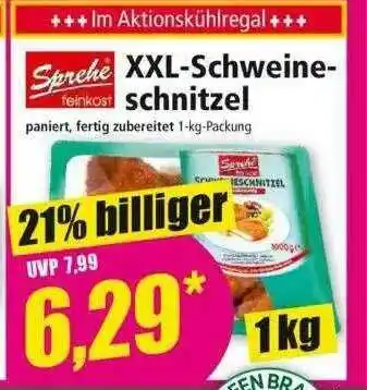 Norma Xxl-schweine Schnitzel Sprehe Angebot