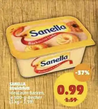 PENNY Sanella Strulchfett Angebot