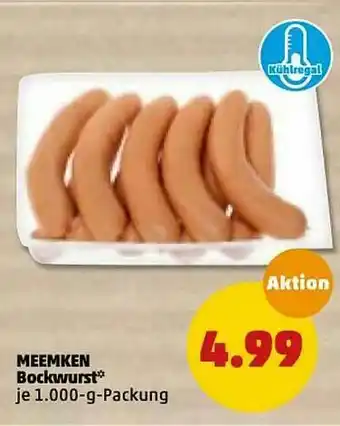 PENNY Meemken Bockwurst Angebot