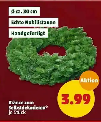 PENNY Kränze Zumoselbstedkorieren Angebot