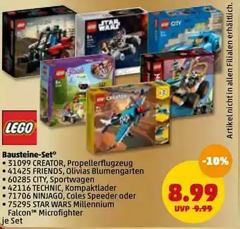 PENNY Bausteine-set Lego Angebot