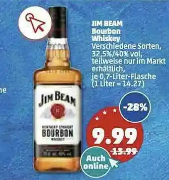 PENNY Jim Beazm Boubon Whiskey Angebot