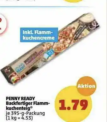 PENNY Penny Readt Backfertiger Flamm-kuchenteig Angebot