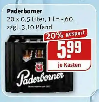 REWE Kaufpark Paderborner Angebot