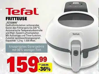 Scheck-in-Center Tefal Fritteuse Angebot