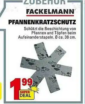 Scheck-in-Center Fackelmann Pfannenkratzschutz Angebot