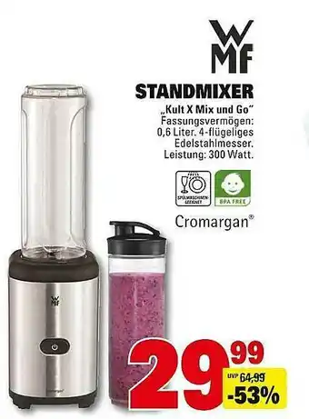 Scheck-in-Center Wmf Standmixer „kult X Mix Und Go“ Angebot