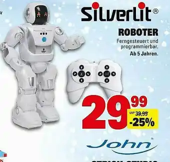 Scheck-in-Center Silverlit Roboter Angebot