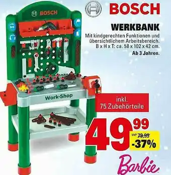 Scheck-in-Center Bosch Werkbank Angebot