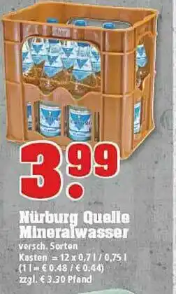 trinkgut Nürburg Quelle Mineralwasser Angebot