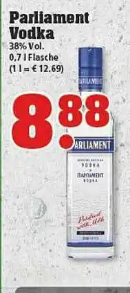 trinkgut Parliament Vodka Angebot