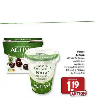 Wasgau Danone Activia Angebot