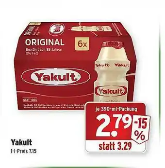 Wasgau Yakult Angebot