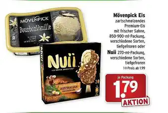 Wasgau Mövenpick Eis Oder Nuii Angebot