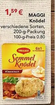 Wasgau Maggi Knödel Angebot