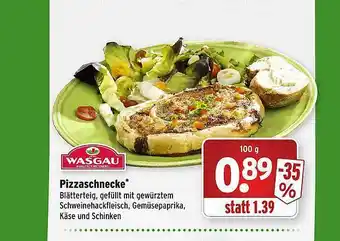 Wasgau Pizzaschnecke Angebot