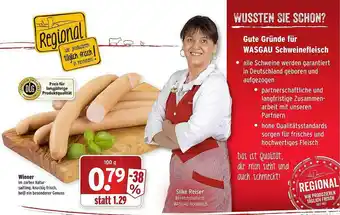 Wasgau Wiener Angebot