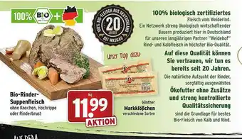 Wasgau Bio-rinder Suppenfleisch Angebot