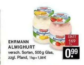 Edeka Zurheide Ehrmann Almighurt Angebot