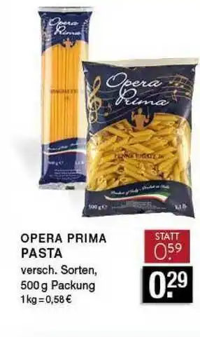 Edeka Zurheide Opera Prima Pasta Angebot